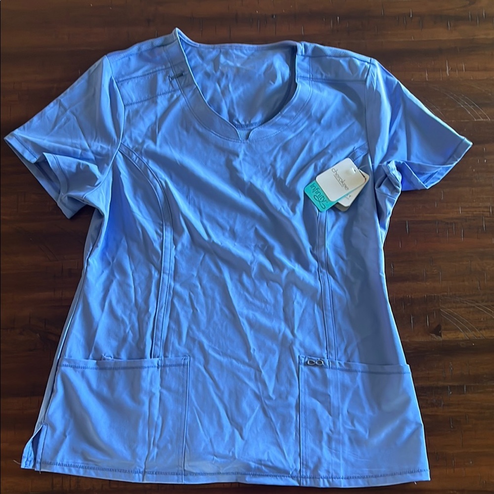 Cherokee Blue Fitted Short Sleeve Tee